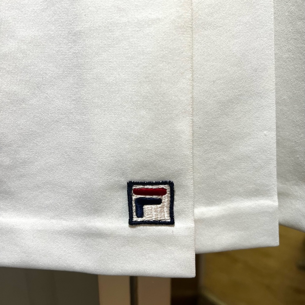 Fila Vintage White Tennis Skirt Made in Italy - Picture 4 of 7